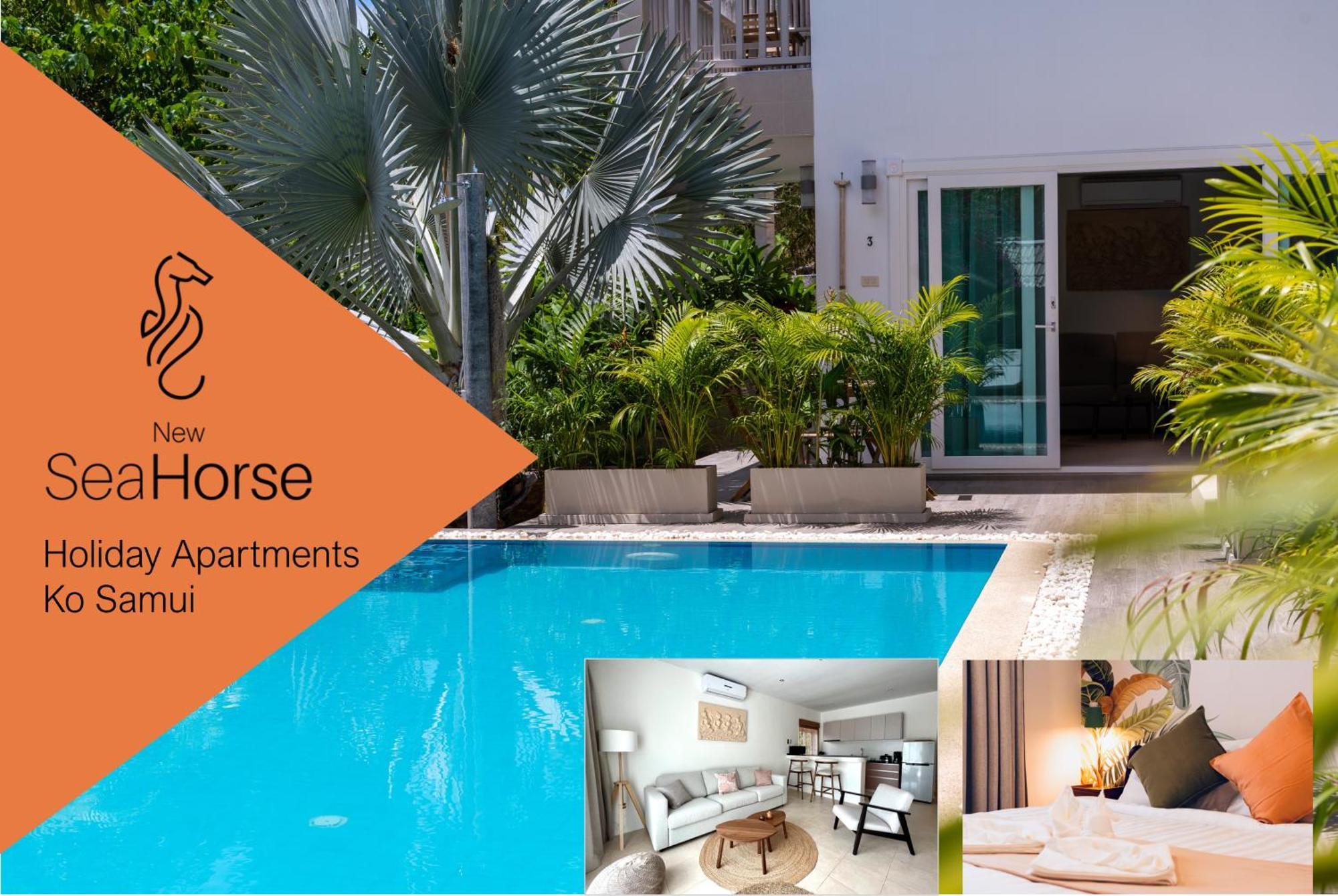 New Seahorse Residence Amphoe Koksamui エクステリア 写真