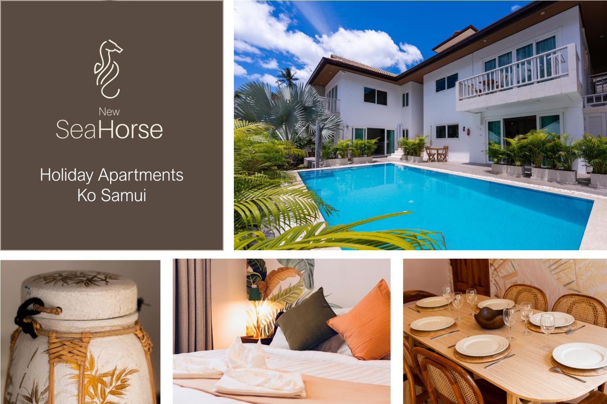 New Seahorse Residence Amphoe Koksamui エクステリア 写真