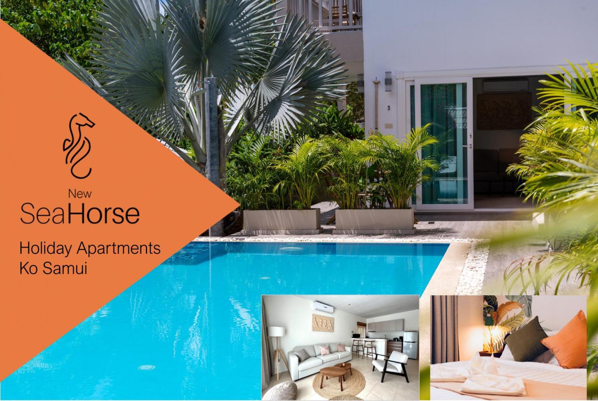 New Seahorse Residence Amphoe Koksamui エクステリア 写真